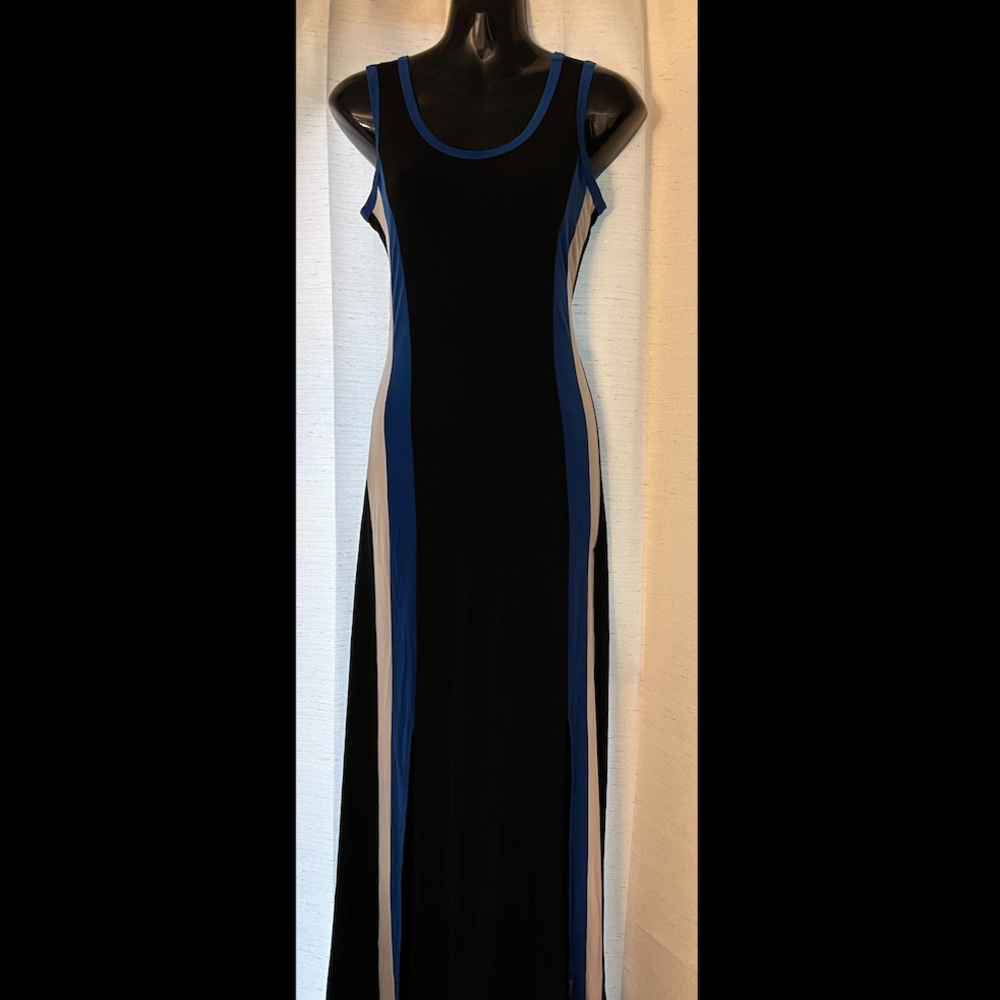 Calvin Klein Striped Stretch Maxi - Picture 3 of 11